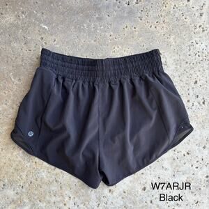 Lululemon Hotty Hot Short HR 2.5" Black W7ARJR 0